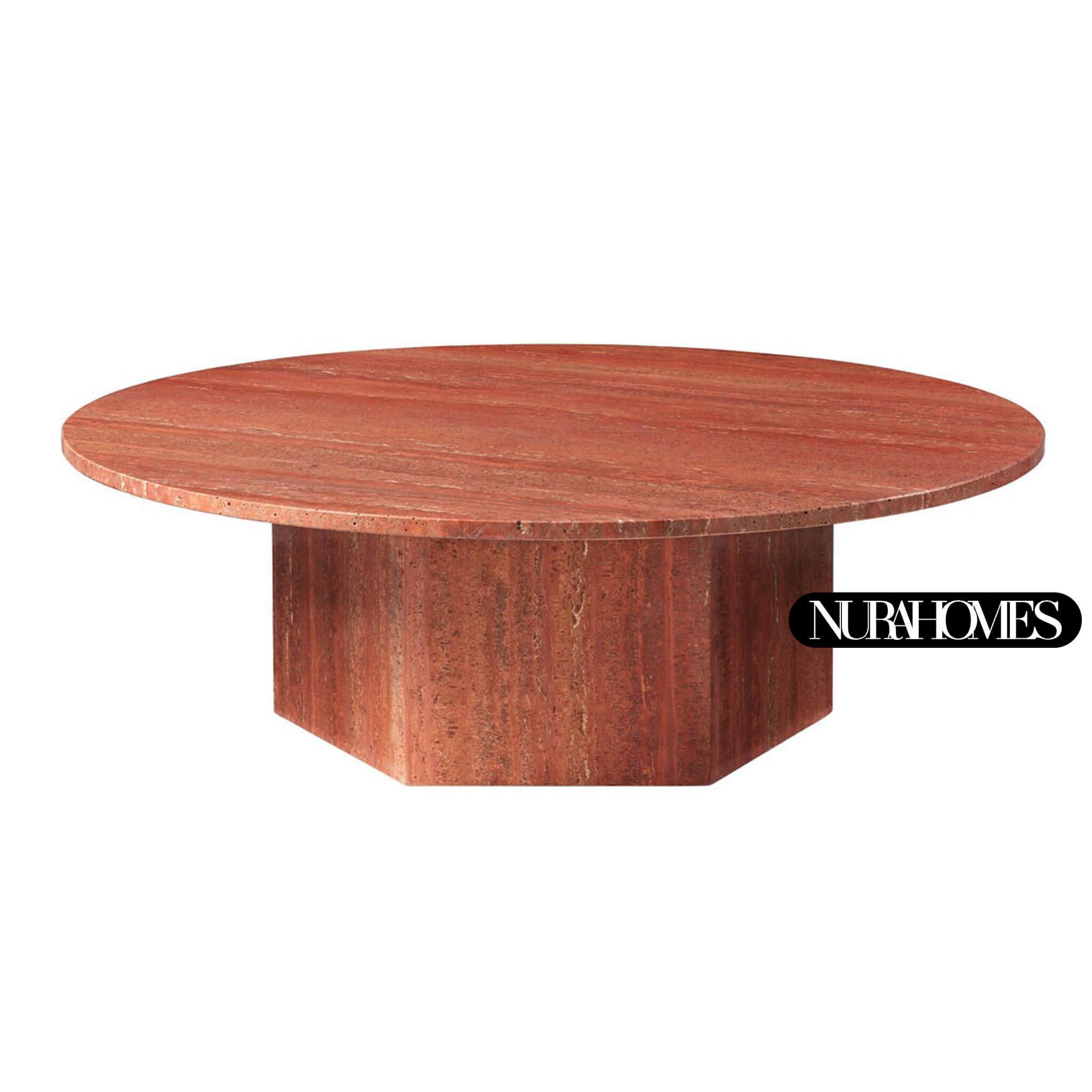 طاولة قهوة رخامية 110 سم