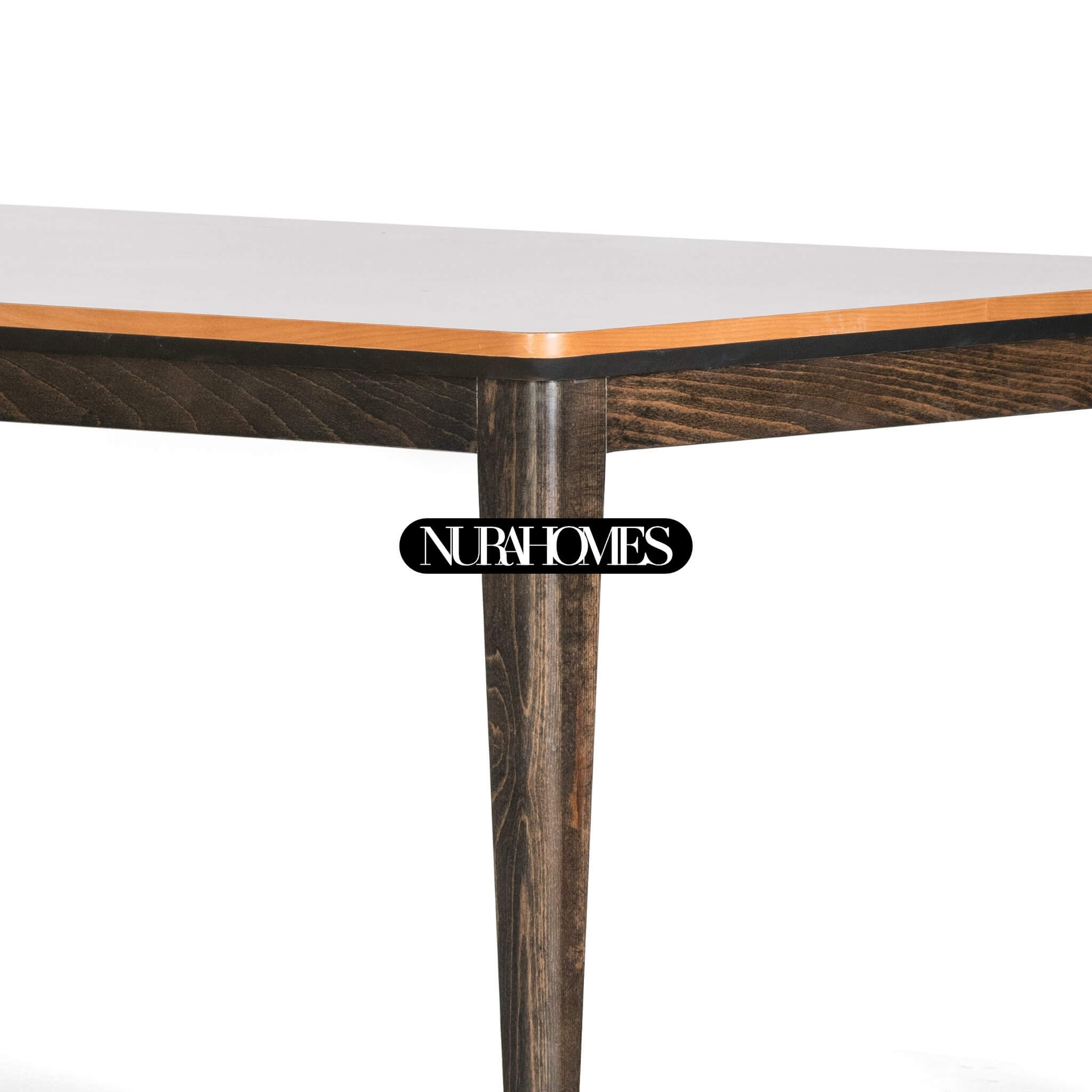 طاولة طعام ماهوجني مع 6 كراسي